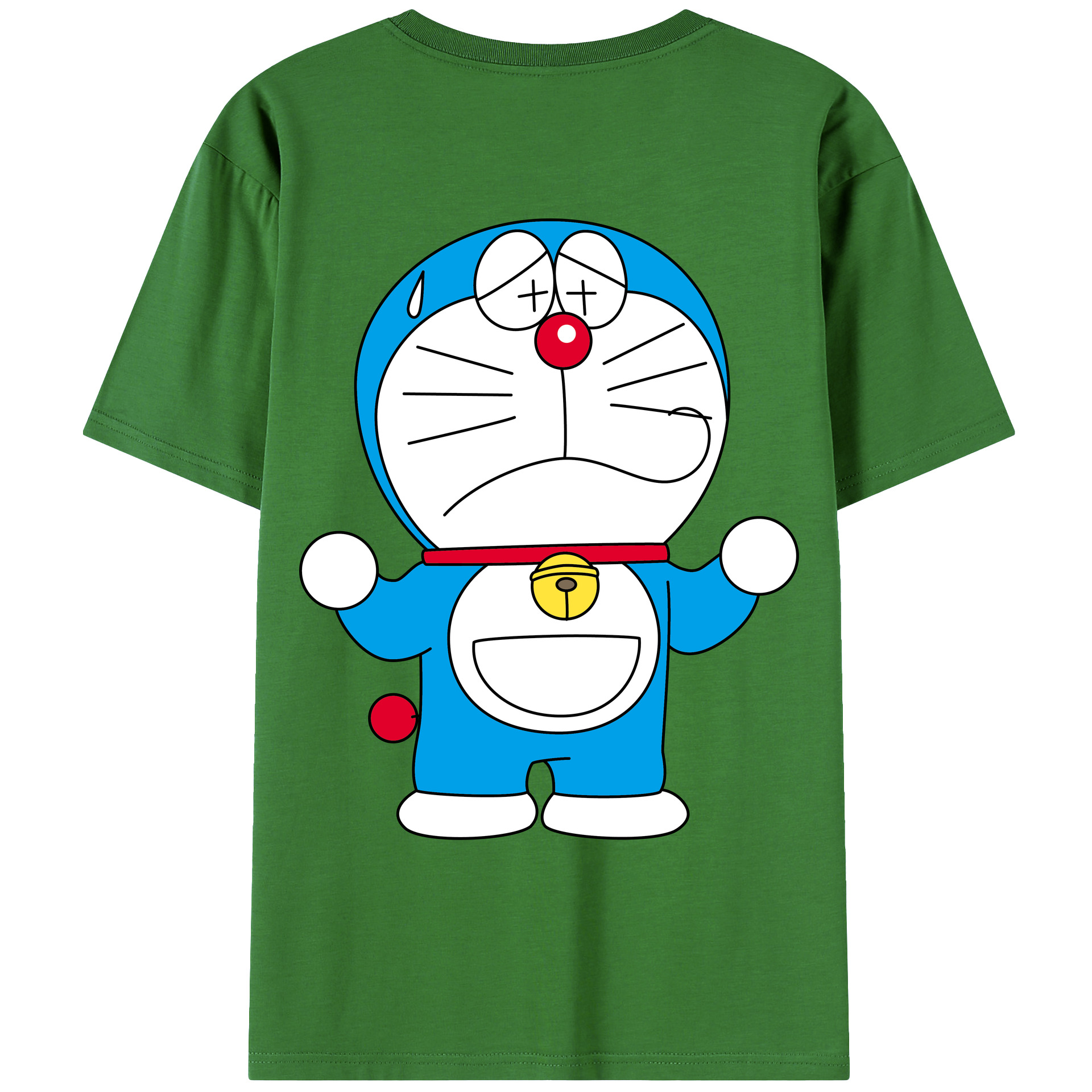 （画像用） ドラえもん Doraemon レディース半袖Tシャツ(バックプリント)